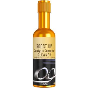 Boost Up Three-Way Catalytic Converter Cleaner, Engine Carbon Remover, 120ml