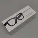 NILUTO Upgraded AI Smart Glasses with Camera 8MP HD1080P Video Glasses with Camera and Audio -Video Recording Glasses with Audio, Video Glasses, Real-Time Translation (Carbon Black)