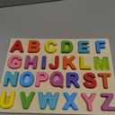 Alphabet Puzzles, Wooden Puzzles for Toddlers, ABC Shape Puzzles for Kids, Preschool Learning Activities, Gift for Girls Boys