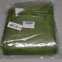 ANZNKU 100 Pack Organza Gift Bags 8x12in Sheer Bags Drawstring Mesh Gift Bags for Christmas Party Favors Fruit Protection(Green)