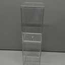 STORi Clear Plastic Stackable Display Case with Lid, Set of 2, Store Figurines, and Plush Collectibles, Box for Action Figures, Made in USA
