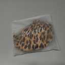 Zmart High Waisted Bikini Bottoms - Women's Full Coverage Ruched Bathing Suit Bottom Low Cut Swimsuit Leopard, Medium