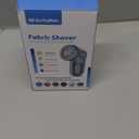 BEAUTURAL Fabric Shaver and Lint Remover, Sweater Defuzzer with 2-Speeds, 2 Replaceable Stainless Steel Blades, Battery Operated, Remove Clothes Fuzz, Lint Balls, Pills, Bobbles Gray