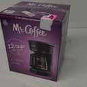 Mr. Coffee 12-Cup Switch Coffee Maker Black: Electric Drip Coffee Machine, 60 oz Capacity, Dishwasher-Safe Parts