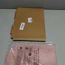 Fanami 1 Pack Pearl Table Runner -10FT Dusty Pink Boho Tulle Table Runners 120 Inches Long Rustic Sheer Lace Fabric Centerpieces for Wedding Arch Birthday Party Bridal Veil Baby Shower Decorations