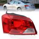 Rear Tail Lights Compatible with Chevy Impala 2014-2020 Outer Taillight Assembly Brake Lamp Left Driver Side Replace 84247728 GM2804116