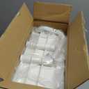 LEHOM 3-Tier Rolling Utility Cart with Hanging Cups & Hooks & Handle, Plastic Art Cart Organizer Storage with Wheels, Easy Assembly for Office, Bedroom, Kitchen, Bathroom, Laundry