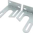Heavy Duty Residential Garage Door Torsion Spring Center Brackets, Industrial Door Parts Support for 1-3/4" to 2-5/8" ID Springs (Pair)