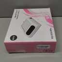 CoFashion Nail Dust Collector for Acrylic Nails Vacuum Machine, 80W Adjustable Vacuum, Electric Nails Filter for Manicure Nail Fan Dust Collector