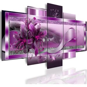 LUDUHU Abstract Orchid Flowers Canvas Print - Abstract Wall Art, Purple Floral Painting Decor for Home Decoration Artwork Picture, bedroom wall decor (C,Oversize 40x20inch) LUDUHU Abstract Orchid Flowers Canvas Print - Abstract Wall Art, Purple Floral Painting Decor for Home Decoration Artwork Picture, bedroom wall decor (C,Oversize 40x20inch)