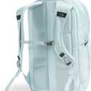 The North Face Women's Jester Everyday Laptop Backpack - Commuter Travel Bag, Laptop Sleeve, Water-Repellent, Ice Blue/TNF Black, One Size