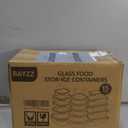 15 Pack Glass Food Storage Containers with Lids Airtight, Glass Meal Prep Containers, Lunch Containers with Lids for Microwave, Oven, Freezer and Dishwasher Safe