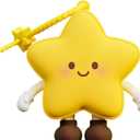 Cute Star-Themed Mini Portable Bag for Girls Silicone Material Wrist-Wear Storage Pouch Outdoor Travel Storage Bag Parent-Child Gift