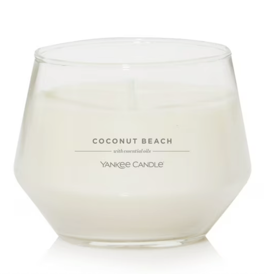 Yankee Candle Coconut Beach Studio Collection Jar Candle, 10 oz