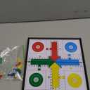 Ludo Magnetic Folding Travel Board Game Set - 9.75 Inches