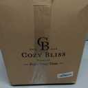Cozy Bliss Seersucker Cooling Comforter Full Size, Q-Max 0.45 Reversible Lightweight Cooling Blanket, Breathable Silk Smooth Summer Bedding Quilt for Hot Sleepers Night Sweats Cream White