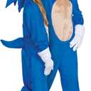 Sonic the Hedgehog Costume, Official Deluxe Sonic Movie Costume and Headpiece (Small (4-6))