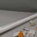 No Drill No Tools 100% Blackout Roller Shade | UV Protection | Easy-Care Fabric | Roller Blind for Windows & Doors | Pull Down Window Shade - White (48.5" W x 75" H)