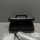 95kpa Vacuum Sealer, Commercial Fully Automatic Food Sealer, 10-in-1Functions & Powerful Sealing System with Double Heat Seal, Easy-Lock Handle, Built-inCutter and Bag Storage (Silver)