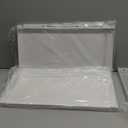 Across-Star Expandable Cabinet Shelf Organizer Rack, Stackable Kitchen Counter Storage Shelves Stand, Adjustable Height Pantry Shelf Spice Rack (White, 2 Pack) 8.7"D x 25.6"W x 19.7"H