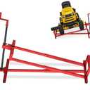 Lawn Mower Lift Jack with Hand Crank and Power Extension Handle, Red
880 lbs Capacity Lifting Jack for Garden Tractors, Riding Lawn Mower Maintenance Lift, Telescopic Maintenance Jack
