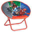 Marvel Spidey and His Amazing Friends Toddler Saucer Chair 19 Folding Kids Chair, Ages 3+, Portable & Lightweight, Cozy Padded Seat for Playroom, Bedroom