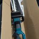 20'' Hedge Trimmer Cordless with Battery, Electric Handheld Bush Clipper with 2 Pack Rechargeable Batteries, 3000RPM 180 Rotatable Head, 2/3'' Blade Gap (Blue)