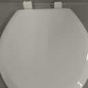 Mayfair NextStep2 Slow-Close Toilet Seat with Built-In Toddler Potty Training Seat, Removable, White, Round