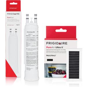 Frigidaire PurePour PWF-1 (FPPWFU01) & PureAir Ultra II (PAULTRA2) Water & Air Filter Combo Kit