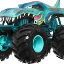 Hot Wheels Monster Trucks, Oversized Monster Truck, 1:24 Scale Die-Cast Toy Truck with Giant Wheels and Cool Designs