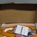 Extra-Larger Sisal Cat Scratcher Bed, Durable Cat Scratching Post with Hammock for Indoor Cats Lounger & Sleep & Scratch, Natural Sisal Cat Scratch Pad, Sturdy Solid Wood Frame (Upgraded Extra-Larger) (Beige)