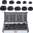 10 Pieces Nut Remover Extractor Tool Easy Out Bolt Extractor Set, 9-19mm Nut Screw Extractor Removal Set Broken Bolt Extractor Socket With Storage Case