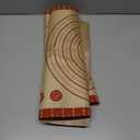 26x16 Inch Extra Thick Silicone Baking Mat with Measurements, Non-slip and Reusable - For Cookies, Bread, Pastry (Red)