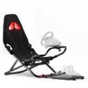 RACGTING Racing Simulator Cockpit for G920 G29 G923, Foldable Racing Simulator for Thrustmaster T248X T248 T300 T150 458 TX Xbox PS5 PS4 PC (Black)