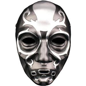 3D Death Eater Mask Scary Halloween Mask Masquerade Party Costume Horror Cosplay Resin Props
