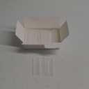 5000pcs Price Tag Barb Tagging Fasteners Plastic Tag Barb Shooter Accessories (White)