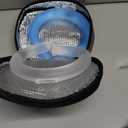 2PCS Neck Cooling Tube, with Insulated Bag, Wearable Ice Coolers Ring Keep Body Cool in Heat/Hot Weather,Reusable Neck Frozen Wraps for Summer in/Outdoor Sports (Blue+White)