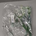 Babys Breath Artificial Flowers, Baby Breath Flowers Artificial Bulk Long Stem Fake Babies Breath Faux Gypsophila White Flowers Artificial for Decoration 4 pack