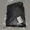 11 Yards Lace Trim, Black Double-Layer Pleated Organza Ruffle Edging for Clothing Sewing Crafts Wedding Applique Decor