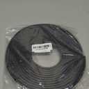 Neoprene Rubber Strips Self Adhesive Solid Rubber Sheets, Rolls & Strips for DIY Gaskets Crafts Pads Seals Warehouse Flooring Rubber Strip with Adhesive Backing (1” Wide x 1/ 5" Thick x 20' Long, 1)