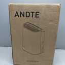 2500 Sq.Ft Dehumidifier for Home Basement, ANDTE 34 Pints Dehumidifier with Drain Hose with Smart Humidity Control, 3 Operation Modes, Powerful Moisture Removal for Large Room, RV, Bathroom, Bedroom (White)