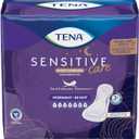 TENA Sensitive Overnight Dry-Fast Core Adult Female Bladder Control Pads, 16 Inch, 28 Count, 3 Packs, 84 Total