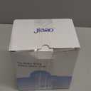 jiaao Neck Pillow Airplane, 2025 Upgraded Memory Foam Travel Pillow for International Flights, Adjustable Clasp, Storage Bag, Advanced Neck Support for Road Trips, Home, Office, and Gaming (Jet Black)