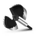 5" Forstner Bit for Wood, 5 Inch (Dia.) Wood Drill Bit Forstner Bits for Woodworking, Hex Shank