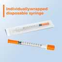 0.5ml/cc 31G 5/16" (8mm), 100 Pack