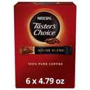 Nescafe Taster's Choice, House Blend, Instant Coffee Packets, Light Roast, 80 Singles Per Box (Pack of 6) (EXP 11/30/26)