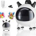 Balloon Pump Electric, Portable Balloons Inflator Air Pump Dual Nozzle, 110V Small Electric Balloons Blower Machine Corded, 600W for Latex Foil Balloon Arch Garland Party Decorations Supplies