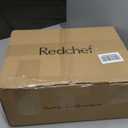 Redchef Nonstick Cookware Sets, Ceramic Frying Pan Set with Tempered Glass Lids, Non Stick Cooking Set, Dishwasher & Oven Safe, Induction Safe, Compatible with All Cooktops, Blue (8", 9.5", 11")