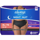 Always Discreet Adult Incontinence Overnight Underwear for Women, Extra Large, Up to 100% Bladder Leak Protection, 16 Count