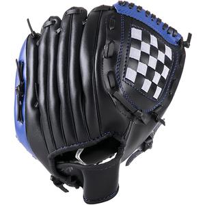 Baseball Glove, Infield Throwing Glove, PU Leather, Left Hand Gloves, Multiple Sizes + Colors,Fit for Adult/Youth/Kids/Beginner Outdoor Sports Training (11.5, Blue)